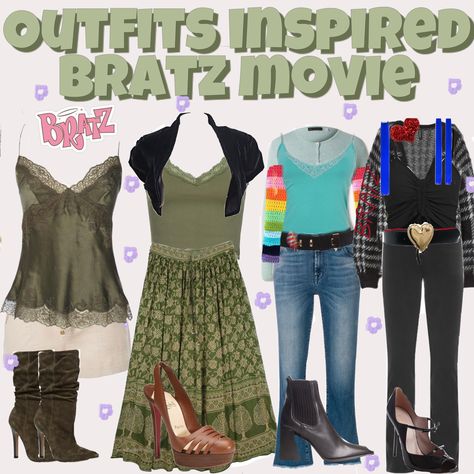 Bratz The Movie Outfits, Bratz Movie Outfits, Bratz The Movie, Bratz Movie, Movie Outfits, Movies Outfit, Fashion Tv, Fashion Styles, The Movie