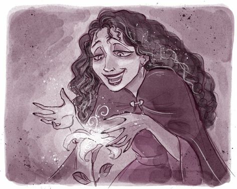 Mother Gothel Fanart, Tangled Mother Gothel, Movies Fanart, Assignment Ideas, Mother Gothel, Disney Names, Disney Pics, Disney Animated Movies, Disney Tangled