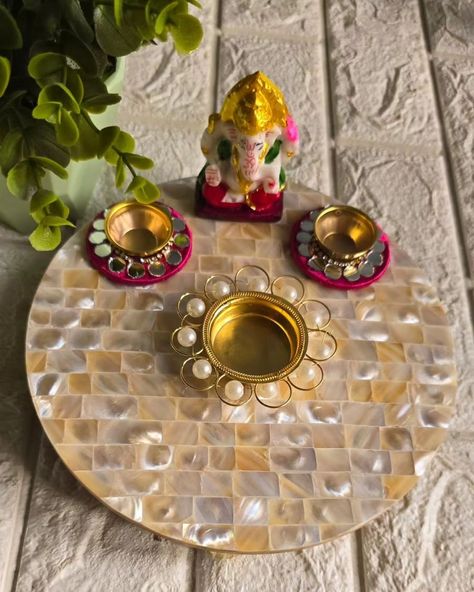 Celebrate Diwali in style with our stunning resin art Pooja thalis featuring Ganesha in vibrant colors! 🌟✨ Each piece is a unique masterpiece, ready to enhance your festive spirit. 🎉 Don’t miss out—order now and make your celebrations truly special! DM us or call +91-9024886082 to secure yours today! #ArtistiqueByMonisha #ResinArt #DiwaliMagic #PoojaThali #Ganesha #Handcrafted #OrderNow #FestiveVibes Ganesha, Resin Art, Diwali, In Style, Vibrant Colors, Make Your, Festival, Make It Yourself, Color