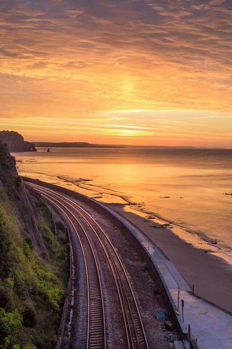 ! Heritage Railway, Devon Uk, South Devon, Devon And Cornwall, Devon England, Great Western, Sea Wall, Ways To Travel, Train Tracks