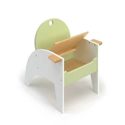 Hide-n-Sit Armchair Wooden Accent Chair, Toy Chests, Plywood Projects, Play Wood, Bear Chair, Play Kitchen Sets, Wooden Armchair, Hidden Compartments, Futuristic Furniture