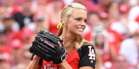 Jennie Finch, Baseball Ticket, American Athletes, Baseball Pitching, Baseball Balls, Fastpitch Softball, Girls Softball, Baseball Stadium, Softball Players