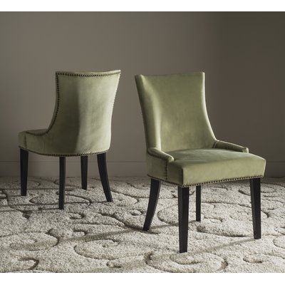 Glam Dining Chairs, Parsons Chairs, Upholstered Side Chair, Chair Types, Velvet Dining Chairs, Chair Upholstery, Furniture Outlet Stores, Side Chairs Dining, Upholstered Dining Chairs