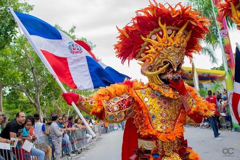 Carnaval Dominicano, Colorful Event, Carnival Headdress, Carnival Bra, Carnival Parade, Queen Mom, Trinidad Carnival, Dominican Food, Puerto Rican Pride