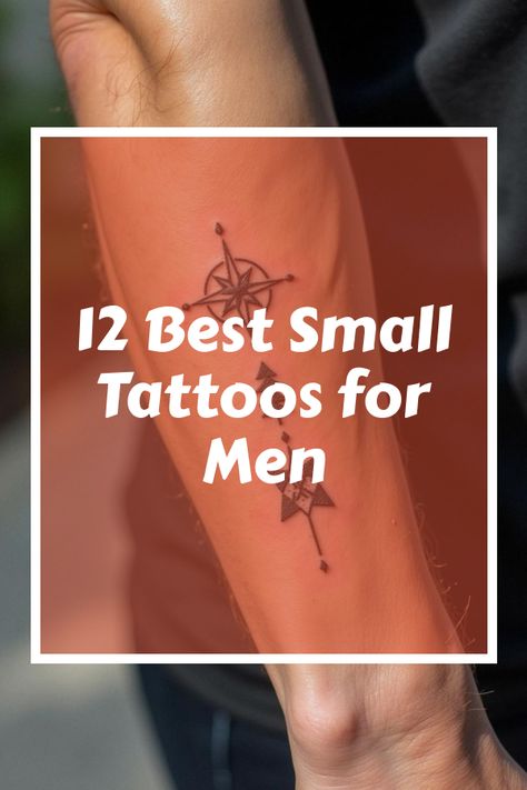 Did you know that small tattoos for men can pack a big punch? From minimalist designs to meaningful symbols, these tiny ink pieces are perfect for first-timers or those keeping it subtle. Explore 12 inspiring ideas that blend style, creativity, and personality. Tiny Manly Tattoo, Tattoo Ideas With Meaning For Men, Men’s Simplistic Tattoos, Simple Men’s Tattoo Ideas, Mens Small Tattoos With Meaning, Men Minimalist Tattoo Ideas, Mens Tattoo Ideas Meaningful, Cool Mens Tattoos Ideas, Guys First Tattoo Ideas