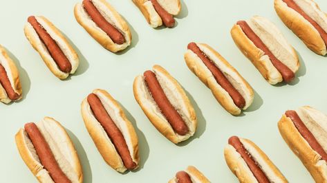 Fifty-Eight Ideas for Hot Dog Toppings | GQ Hamburger Toppings, Hot Dog Toppings, Nacho Cheese Sauce, Pickle Slices, Hot Dog Stand, Grilled Fruit, Grilled Burgers, Hot Dog Recipes, Pickling Jalapenos