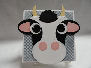 Cow Punch Art, Cow Cards, Your Birthday, Paper Punch Art, Punch Art Cards, Owl Punch, Cow Birthday, Craft Punches, Holy Cow