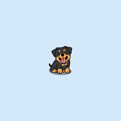 Cute rottweiler puppy sitting cartoon, vector illustration Cute Rottweiler Puppy, Cute Rottweiler, Rottweiler Puppy, Puppy Sitting, Rottweiler Puppies, Cartoon Dog, Rottweiler, Vector Illustration, Puppies