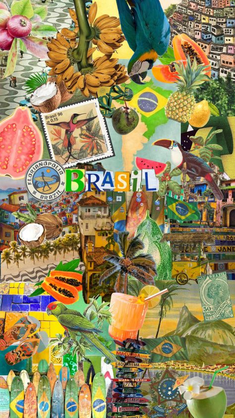 Brazil Wallpaper, Rio Movie, August Wallpaper, Travel Collage, Teen Fun, Bulletin Journal Ideas, Pretty Phone Wallpaper, Fashion Wallpaper, Summer Bracelets