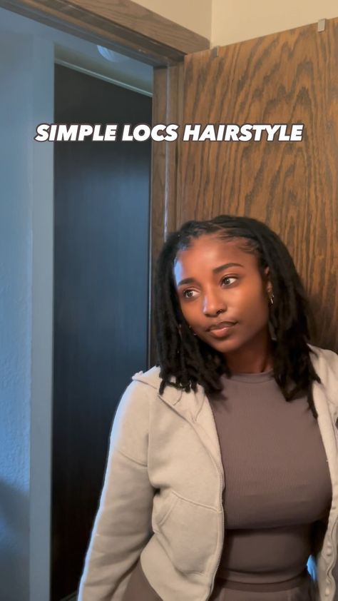 Silver J. | Don’t worry about the back, I just needed the front laid 🤣😍 Simple & quick locs style w/o having to retwist the whole head!... | Instagram Loc Hairstyles No Retwist, Loc Hairstyles, Trending Reels, Locs Hairstyles, Loc Styles, Locs, Don't Worry, The Whole, The Back