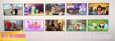 Sims 4 Paw Patrol Cc, Movie Override Sims 4, Sims 4 Cc Tv Shows, Sims 4 Tv Shows, Sims 4 Cc Tv Channels, Sims 4 Tv Cc, Sims Traits, Team Umizoomi, Sims 4 Patreon