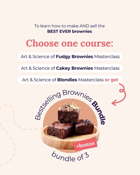 Comment COURSE101 to get the links to all these courses in your DM to sign up now! Whether you're just starting out or looking to elevate your baking business, I've got the perfect resources to help you succeed. From mastering the art of baking to turning your passion into profit, my courses cover it all. 🌟🌟🌟🌟🌟🌟🌟🌟🌟🌟🌟 Want to chat about what’s missing in your journey and how to fill those gaps? Let’s make sure you’re not feeling alone, clueless, or overwhelmed on your path to baking success... Best Ever Brownies, Baking Business, Fudgy Brownies, Clueless, Turning, Sign Up, Turn Ons, Baking, Quick Saves