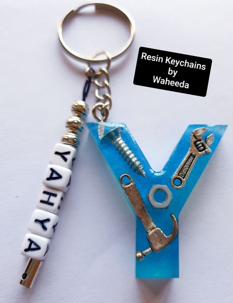 Resin Keychain For Men, Handmade Rakhi Designs, Handmade Rakhi, Rakhi Design, Keychain For Men, Resin Keychain, Epoxy Resin, Keychains, Personalized Items