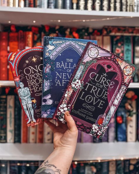 Out of all of the books you own, which do you treasure the most? The Once Upon A Broken Heart trilogy by Stephanie Garber is one of my favourites and I treasure these @fairyloot editions completely! I adore the magic and whimsy of these books and the way this set looks together is just ✨chefs kiss✨. OUABH was featured in a FairyLoot box in the same month I started working there too, so it feels a lil extra special in that sense as well! #bookstagram #bookstagramuk #bookish #booksbooksbooks... Special Editions Books, Ouabh Special Edition, Collectors Edition Books, Stephanie Garber Books, Ouabh Annotations, Fairyloot Books, Birthday Party Gift Bag Ideas, Trilogy Books, Special Edition Books