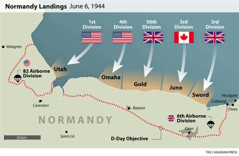 Normandy landings D Day Map, D Day 1944, D Day Normandy, Battle Of Normandy, Normandy Landings, Normandy Beach, 82nd Airborne Division, D Day Landings, John Everett Millais