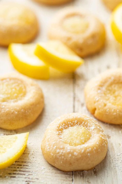 Vegan Lemon Curd Cookies - Connoisseurus Veg Vegan Orange Cookies, Vegan Lemon Curd Recipes, Vegan Lemon Recipes, Dairy Free Lemon Curd, Vegan Lemon Cookies, Lemon Curd Cookies, Curd Cookies, Vegan Lemon Curd, Vegan Tarts