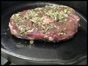 Lamb Leg Steak Recipes Cast Iron, Lamb Leg Steak, Steak With Rosemary, Lamb Steak Recipes, Lamb Roast Recipe, Boneless Leg Of Lamb, Meat Cooking, Lamb Steaks, How To Cook Lamb