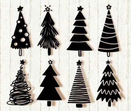 Primitive Christmas Tree, Trees Svg, Boho Svg, Print Christmas Card, Christmas Tree Svg, Christmas Tree Clipart, Hand Carved Stamps, Tree Clipart, Handmade Stamps