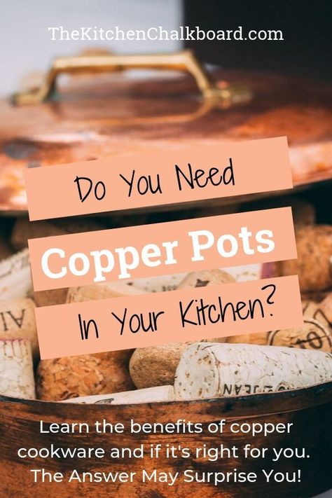 Copper Appliances, Benefits Of Copper, Copper Benefits, Copper Chef, Kitchen Chalkboard, Copper Cookware, Cooking Supplies, Copper Pots, Copper Kitchen