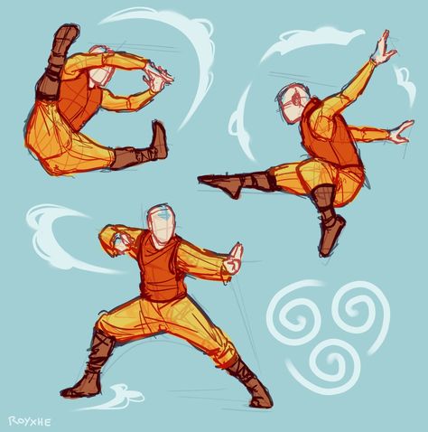 Aang helps me doin pose exercises~ Aang Airbending, Acrobatic Poses, Aang Avatar, Avatar Ang, Avatar Legend Of Aang, Avatar The Last Airbender Funny, Super Powers Art, Avatar Series, Gold Pants