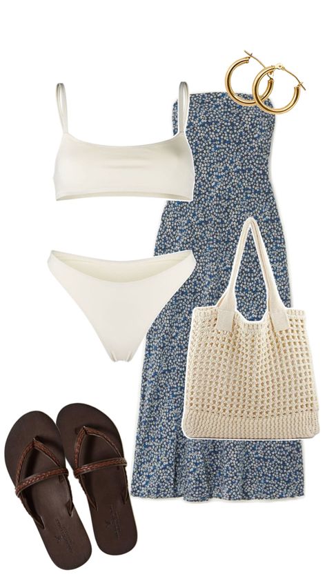 Pool Outfit Ideas Casual, When Your On Your Period, Pool Outfit Ideas, Beach Outfit Bikinis, Beach Holiday Outfits, Pool Outfit, Outfit Ideas Casual, European Summer Outfits, Outfit Inspo Fall