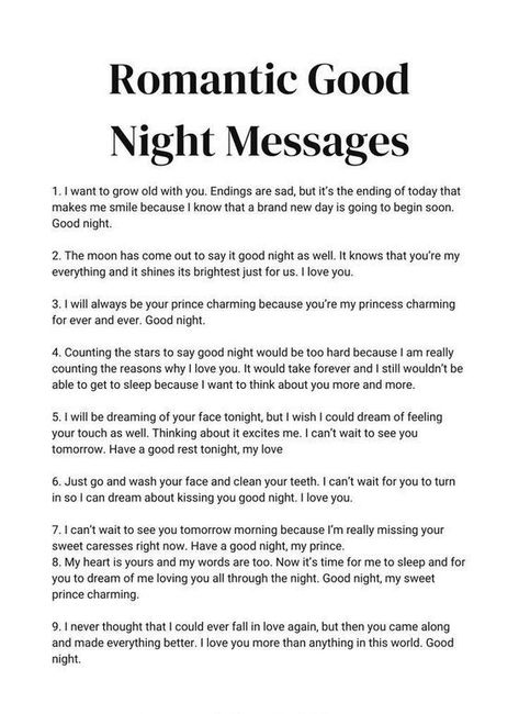 romantic good night messages Good Night To Him, Good Night Messages For Boyfriend, Love Texts, Good Night For Him, Sweet Good Night Messages, Messages For Boyfriend, Romantic Good Night Messages, Love You Like Crazy, Rekindle Romance