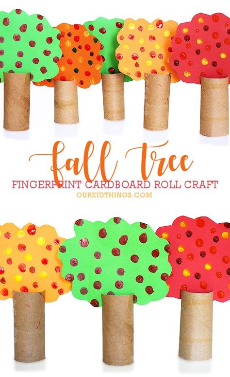 Fall Trees Crafts Preschool, Fall Craft Leaves, Tree Arts And Crafts For Kids, Tree Crafts For Toddlers, Tree Crafts Preschool, Paper Tree Craft, Tree Craft Ideas, Fall Tree Craft, Tree Crafts For Kids