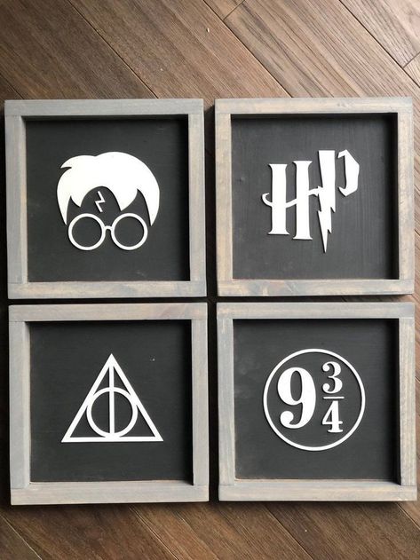 Harry Potter Signs, Harry Potter Wall Decor, Harry Potter Sign, Harry Potter Bedroom Decor, Harry Potter Wall Art, Cumpleaños Harry Potter, Harry Potter Etsy, Glume Harry Potter, Art Harry Potter