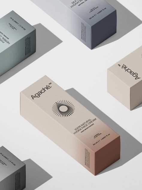 Skin Care Packaging Box Design, Bottle Box Packaging Design, Skincare Box Packaging Design, Cosmetic Brand Packaging, Creative Skincare Packaging, Sleek Packaging Design, Minimalist Package Design, Skincare Box Design, Cosmetic Packaging Design Skincare