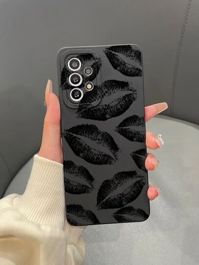 Capas Samsung, Creative Iphone Case, Apple 7, Girly Phone Cases, Kawaii Phone Case, Pretty Iphone Cases, Trendy Phone Cases, Pretty Phone Cases, Black Lips