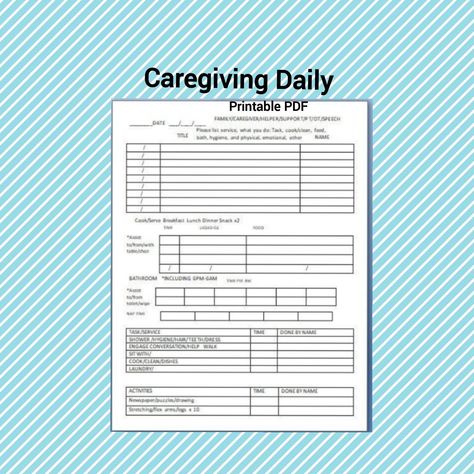 "Caregiving template, eldercare, senior care, task list, senior activities, family care, time in out, duties, digital download,pdf, printable" Caregiver Binder Free Printables, Elderly Caregiver Checklist, Caregiver Checklist, Caregiver Daily Log Sheet, Care Plan Template, Sweet Quotes For Girlfriend, Llc Business, Daily Printable, Family Caregiver