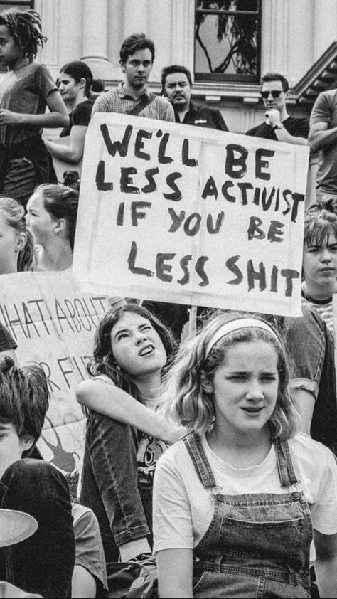 Protest Art, Protest Signs, Riot Grrrl, Feminist Quotes, David Bowie, Sabrina Carpenter, Social Justice, Pretty Words, Pretty Quotes