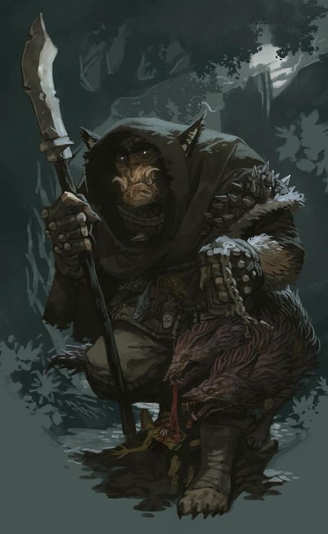 Bugbear Wizard, Creature Inspiration, Dnd Npc, Character Styles, Dnd Races, Heroic Fantasy, Character Pictures, Interesting Images, Fantasy Races