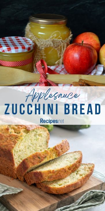 Looking for Zucchini Recipes Dessert? Try our easy zucchini bread recipes featuring applesauce for a moist, delicious treat. This perfect blend of zucchini and applesauce will make your mornings brighter. Follow our step-by-step guide on recipes.net to bake this delightful bread. Don’t wait, bake it today! #zucchinibread #applesaucebaking #homemadebread #bakingrecipes #deliciousbakes Zucchini Bread Recipes With Applesauce, Zucchini Bread Made With Applesauce, How To Prepare Zucchini For Bread, Zucchini Apple Bread Healthy, Zuchinis Bread Recipe With Applesauce, Baking With Applesauce, Easy Zucchini Bread Recipes, Zucchini Recipes Dessert, Easy Zucchini Bread