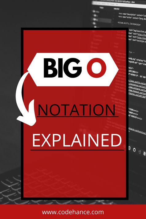 We measure the quality of code we write by making sure we choose the right step by step actions ( algorithm ) to solve the problem, we know it is the right algorithm because of how long it takes to execute ( time complexity ) when given larger input. Big-O notations are used to represent time complexity, we are going explore 7 of these notations. #python, #learntocode #coding #bigonotation Big O Notation, Bubble Sort, Big O, Worst Case Scenario, Different Words, Learn To Code, Free Online Courses, Computer Science, Choose The Right