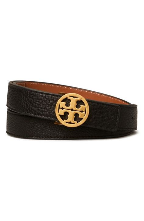 Dream Building, Logo Styles, Wide Leather Belt, Suede Belt, Designer Belts, Studded Belt, Reversible Belt, Tory Burch Miller, Fashion Logo