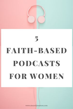 Christian podcast for women. Encouraging podcasts for women of faith. This post shares 5 faith-based podcasts for women.  #podcast #personalgrowth Christian Fitness Motivation, Podcast For Women, Podcasts For Women, Christian Podcasts, Motivational Podcasts, Personal Growth Books, Best Bible Verses, Christian Movies, Christian Motivation