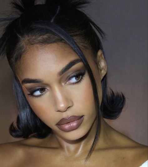 Lori Harvey Lori Harvey Hair, 90s Makeup Look, Lori Harvey, Braut Make-up, Cute Makeup Looks, Looks Black, Makeup Obsession, Makeup For Black Women, Glam Makeup