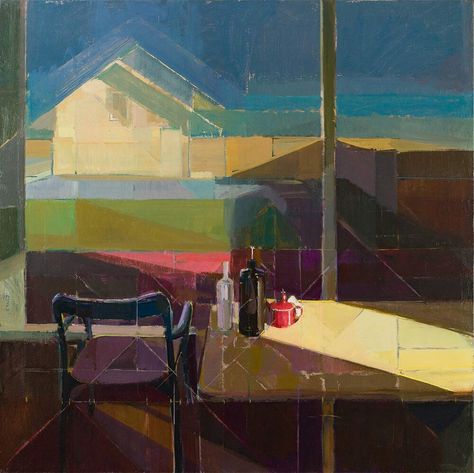 Hiroshi Sato, Museum Exhibition, Geometric Print, Still Life, Oil On Canvas, Contemporary Art, Painter, Oil Painting, Paintings