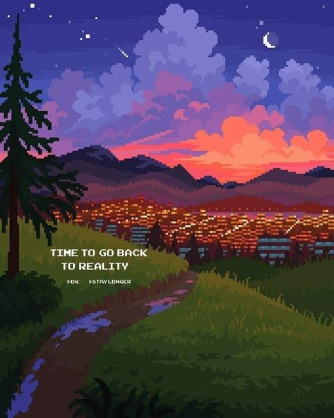 Applewatch Wallpapers, Artwork Aesthetic, Pixel Art Landscape, Piskel Art, Pixel Art Background, Arte 8 Bits, 8bit Art, Cool Pixel Art, Pixel Games