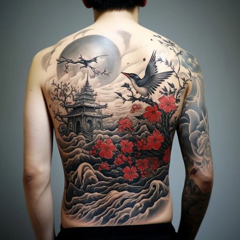 I will make your original custom japanese tattoo design Back Tattoo Women Japanese, Full Back Tattoo Women Japanese, Full Back Tattoo Women, Full Back Tattoo, Tattoo Japanese, Tattoo Women, Japanese Tattoo Designs, Back Tattoo Women, Custom Tattoo Design