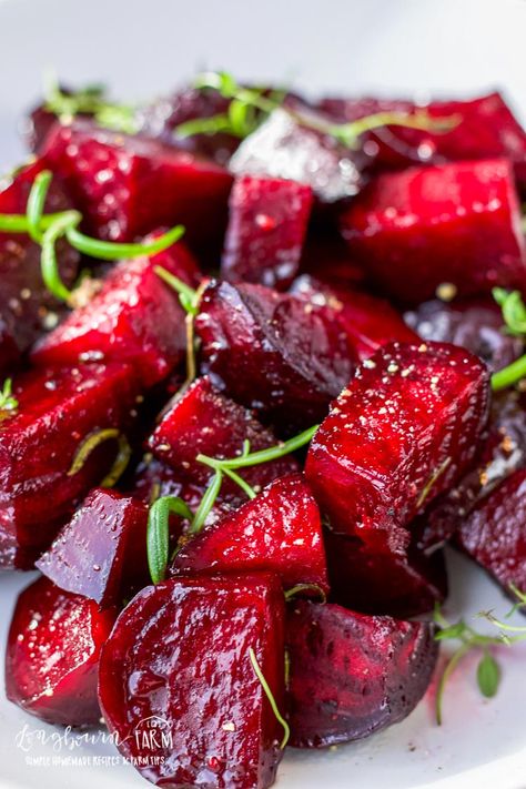 Roasted Beets With Balsamic Glaze, Easy Roasted Beets, Best Roasted Beets, Savory Beet Recipes, Mediterranean Beet Recipes, Beet Recipes Roasted, Baked Beetroot Recipes, Balsamic Roasted Beets, Recipes Using Beet Powder