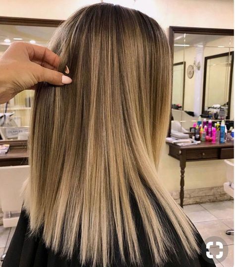 Straight Layered Hair, Easy Hairstyles For Medium Hair, Hair Done, Hair Color For Women, Brown Blonde Hair, Ombre Hair Color, Long Straight Hair, Hair Color Balayage, Cool Hair Color