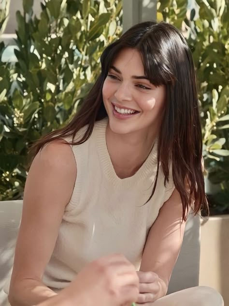 Kendall Jenner Bangs, Kendall Jenner Smile, Kendall Jenner Tumblr, Kendall Jenner Pics, Kendall Jenner Icons, Kendall Jenner Face, Kendall Style, The Kardashians, Kendall And Kylie Jenner