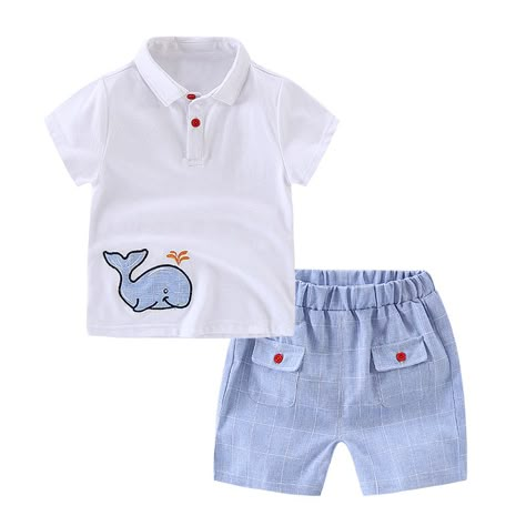 https://www.patpat.com/link/get?user_id=9457861&product_id=334076&event_id=23829&target_type=pinterest Kids Outfits Boys Summer, Whale Applique, Kids Dress Collection, Cute Whale, Baby Boy Summer, Baby Boy Dress, Toddler Boy Fashion, Kids Designer Dresses, Boys Summer