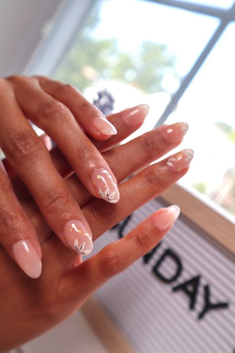 Gel Nails Without Extension, Korean Nails No Charms, Minimal Nail Extension, Japanese Gel Nails Natural, Korean Gel Extensions, Japanese Nail Art Wedding, Korean Nail, Korean Nail Art, Korean Nails