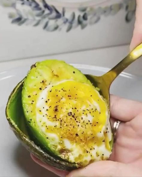 Easy Air Fryer Recipes | Air Fried Egg Stuffed Avocado: Cut your avocado in half - crack an egg into the hollow - season as desired and air fry for: | Facebook Easy Air Fryer Recipes, Stuffed Avocado, Easy Air Fryer, Air Fryer Dinner Recipes, The Hollow, Air Fry, An Egg, Fried Egg, Fryer Recipes