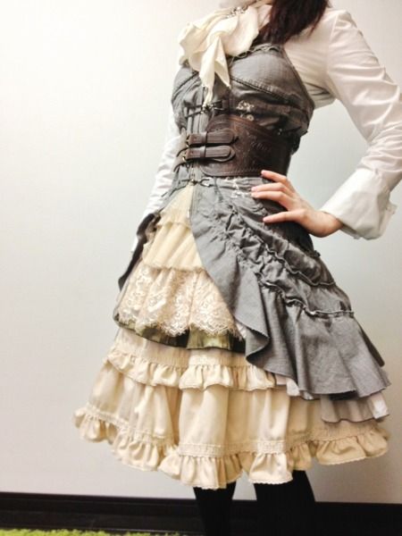 Moda Steampunk, Mode Steampunk, Steampunk Pirate, Steampunk Dress, Lolita Outfits, Steampunk Decor, Steampunk Cosplay, Steampunk Wedding, Victorian Steampunk