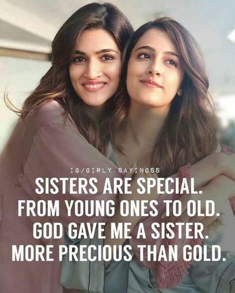 Two sisters! I am especially blessed. Brother Sister Quotes Funny, Quotes About Attitude, Rose Hill Designs, Sibling Quotes, Sister Love Quotes, هاكونا ماتاتا, Sister Quotes Funny, Sisters Quotes, Inspirtional Quotes