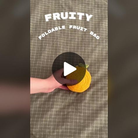 Pattern release June 30! #croche #crochetersoftiktok | foldable fruit bag crochet | TikTok Fruit Bag Crochet, Crochet Tiktok, Fruit Bag, Bag Crochet, June 30, Make Your Day, Make Your, Fruit, Embroidery